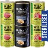 WILD FARM Premium Grain Free + Dolina Noteci 6x400g - krmivo bez obilnín pre sterilizované mačky WILD FARM Premium Grain Free + Dolina Noteci 6x400g - krmivo bez obilnín pre sterilizované mačky