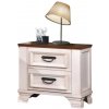 VerDesign, JENNY nočný stolík, biely masív,MDF VerDesign, JENNY nočný stolík, biely masív,MDF