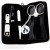 ALPEN Manicure set Nickel leather black ALPEN Manicure set Nickel leather black