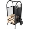 Strend pro Stojan Homefire LR802, na krbové drevo + náradie, 81x35x31 cm Strend pro Stojan Homefire LR802, na krbové drevo + náradie, 81x35x31 cm