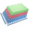Ochranná puzzle podložka ONE Fitness MP10 zelená-modrá-červená Ochranná puzzle podložka ONE Fitness MP10 zelená-modrá-červená