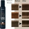 Indola Color Style Mousse Medium Brown tónovací Stylingová pěna 200 ml Indola Color Style Mousse Medium Brown tónovací Stylingová pěna 200 ml