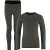 Detský termo set Craft Core Warm Baselayer Junior Granite/Ray 86 cm Detský termo set Craft Core Warm Baselayer Junior Granite/Ray 86 cm