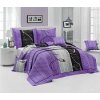 Matějovský Prehoz na posteľ PREHOZ ETERNITY LILA 220x240cm Matějovský Prehoz na posteľ PREHOZ ETERNITY LILA 220x240cm