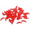 Bait Soft Worms umelí červy 50 ks červená balenie 1 sada Bait Soft Worms umelí červy 50 ks červená balenie 1 sada