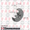 ZIMMERMANN Brzdový bubon 470185500 ZIMMERMANN Brzdový bubon 470185500