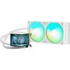 TRYX PANORAMA AIO + AMOLED ARGB Vodné Chladenie CPU 280 mm – Biele TRYX PANORAMA AIO + AMOLED ARGB Vodné Chladenie CPU 280 mm – Biele