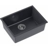 Quadron Alec granitový drez 53.5x40 cm čierna HQA5340CZK Quadron Alec granitový drez 53.5x40 cm čierna HQA5340CZK