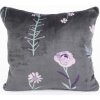MKLozkoviny.sk Obliečka na vankúšik mikroplyš Exclusive 40 × 40 cm - Vlčie maky tmavo sivé- - MKLozkoviny.sk Obliečka na vankúšik mikroplyš Exclusive 40 × 40 cm - Vlčie maky tmavo sivé- -