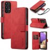 Peňaženkové kožené puzdro DG.MING na Samsung Galaxy A33 5G - Červená Peňaženkové kožené puzdro DG.MING na Samsung Galaxy A33 5G - Červená