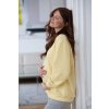 Tehotenská a dojčiaca oversized mikina Milk It Easy Yellow Tehotenská a dojčiaca oversized mikina Milk It Easy Yellow