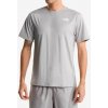 The North Face 24/7 Pentadome Embossed Reg Short Sleeve Men šedá