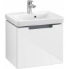 VILLEROY & BOCH Subway 2.0 závesná skrinka pod umývadielko, 1 zásuvka, 485 x 379 x 420 mm, Glossy White, A68510DH VILLEROY & BOCH Subway 2.0 závesná skrinka pod umývadielko, 1 zásuvka, 485 x 379 x 420 mm, Glossy White, A68510DH