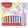 Zvýrazňovač Maped Fluo Peps Pastel sada 10 farieb Zvýrazňovač Maped Fluo Peps Pastel sada 10 farieb