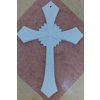 Svätý kríž závesný biely 30 cm český porcelán Dubí, Svätý kríž závesný biely 30 cm český porcelán Dubí,