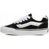 Vans čierne kožené
