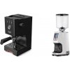 Gaggia Classic UP, black + Eureka Atom Specialty 75, white Gaggia Classic UP, black + Eureka Atom Specialty 75, white