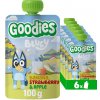 Goodies BLUEY ovocná kapsička banán, jahoda, jablko 100 g Goodies BLUEY ovocná kapsička banán, jahoda, jablko 100 g