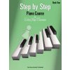 Jednoduché skladby pre začiatočníkov hry na klavíri Step by Step Piano Course Book 2