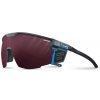 slnečné okuliare Julbo ULTIMATE COVER reactiv 0-4 HC black/blue slnečné okuliare Julbo ULTIMATE COVER reactiv 0-4 HC black/blue