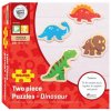 Bigjigs Toys Drevené puzzle dinosauri Bigjigs Toys Drevené puzzle dinosauri