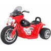 RAMIZ Elektrická motorka Chopper - červená - 20W - 6V4,5Ah - 2026 RAMIZ Elektrická motorka Chopper - červená - 20W - 6V4,5Ah - 2026