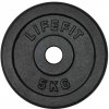 Kotúč LIFEFIT 5kg, kovový, pre 30mm tyč Kotúč LIFEFIT 5kg, kovový, pre 30mm tyč