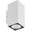 REDO 90087 QUAD exteriérové nástenné svietidlo CREE COB LED 2x3W 660/540lm 3000K IP65 biela REDO 90087 QUAD exteriérové nástenné svietidlo CREE COB LED 2x3W 660/540lm 3000K IP65 biela