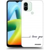Picasee silikónový prehľadný obal pre Xiaomi Redmi A2 - Milujem ťa Picasee silikónový prehľadný obal pre Xiaomi Redmi A2 - Milujem ťa