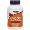 NOW Buffered Vitamin C-500, PH neutrálny Vitamín C, 100 kapsúl Výživový doplnok NOW Buffered Vitamin C-500, PH neutrálny Vitamín C, 100 kapsúl Výživový doplnok