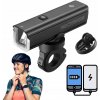 Lampička na bicykel Rockbros RHL1500 predná 5000 mAh 1500lm IPX6 - čierna Lampička na bicykel Rockbros RHL1500 predná 5000 mAh 1500lm IPX6 - čierna