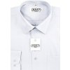 Pánska biela spoločenská košeľa AMJ Slim veľkosť 37 Pánska biela spoločenská košeľa AMJ Slim veľkosť 37