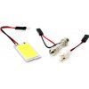 LED žiarovky CLASSIC T10 W5W C5W 1xCOB-18 12V Light board LED žiarovky CLASSIC T10 W5W C5W 1xCOB-18 12V Light board