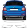 Nerez leštený zadný difúzor 3 ks Omtec Škoda Octavia III sedan Nerez leštený zadný difúzor 3 ks Omtec Škoda Octavia III sedan