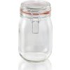 Pohár na zaváranie s klipom a tesniacou gumou Leifheit 1140 ml Pohár na zaváranie s klipom a tesniacou gumou Leifheit 1140 ml