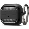 PUZDRO NA SAMSUNG GALAXY BUDS 3 / 3 FE / 3 PRO SPIGEN RUGGED ARMOR MATTE Čierny PUZDRO NA SAMSUNG GALAXY BUDS 3 / 3 FE / 3 PRO SPIGEN RUGGED ARMOR MATTE Čierny