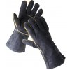 Cerva Group Zváračské rukavice Sandpiper Black kožené