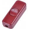 CABLETECH Medzišnúrový vypínač 3A/250V hnedý PRK0088 CABLETECH Medzišnúrový vypínač 3A/250V hnedý PRK0088