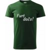 Furt dačo tričko Fľaškovozelená