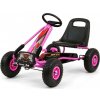 MILLY MALLY šliapacia motokára Go-kart Milly Mally Thor ružová
