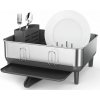 Odkvapkávač na riad Simplehuman Compact, rám z nerez ocele, šedý plast, FPP Odkvapkávač na riad Simplehuman Compact, rám z nerez ocele, šedý plast, FPP