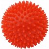 Kine-MAX masážná loptička ježko 9cm - červená Kine-MAX masážná loptička ježko 9cm - červená