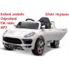 JOKO Elektrické autíčko SPORT, FM rádio, Kožené sedadlo, Penové kolesá, Odpružené, Efekt hojdania, biele (Elektrické autíčko s efektom hojdania) JOKO Elektrické autíčko SPORT, FM rádio, Kožené sedadlo, Penové kolesá, Odpružené, Efekt hojdania, biele (Elektrické autíčko s efektom hojdania)