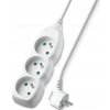 Predlžovací Kábel GETI 5 m, 3 ks, biely Predlžovací Kábel GETI 5 m, 3 ks, biely