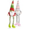 GLOBIZ Vianočný škandinávsky trpaslík s nohami - 2 druhy - 50 cm GLOBIZ Vianočný škandinávsky trpaslík s nohami - 2 druhy - 50 cm