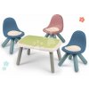 Set stôl KidTable Life Smoby šedozelený výška 45 cm s troma farebnými stoličkami s anti UV filtrom Set stôl KidTable Life Smoby šedozelený výška 45 cm s troma farebnými stoličkami s anti UV filtrom