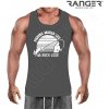 Pánske tielko RANGER® - motív Rybárčenie 17 L Tmavošedá Pánske tielko RANGER® - motív Rybárčenie 17 L Tmavošedá