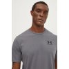 Tričko Under Armour SPORTSTYLE LEFT CHEST 1326799. sivá L Tričko Under Armour SPORTSTYLE LEFT CHEST 1326799. sivá L