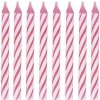 Amscan Sviečky - Ružové špirály 24 ks Amscan Sviečky - Ružové špirály 24 ks