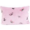 MKLozkoviny.sk Obliečka na vankúš mikroplyš Exclusive 40 × 60 cm - Motýliky ružové- - MKLozkoviny.sk Obliečka na vankúš mikroplyš Exclusive 40 × 60 cm - Motýliky ružové- -